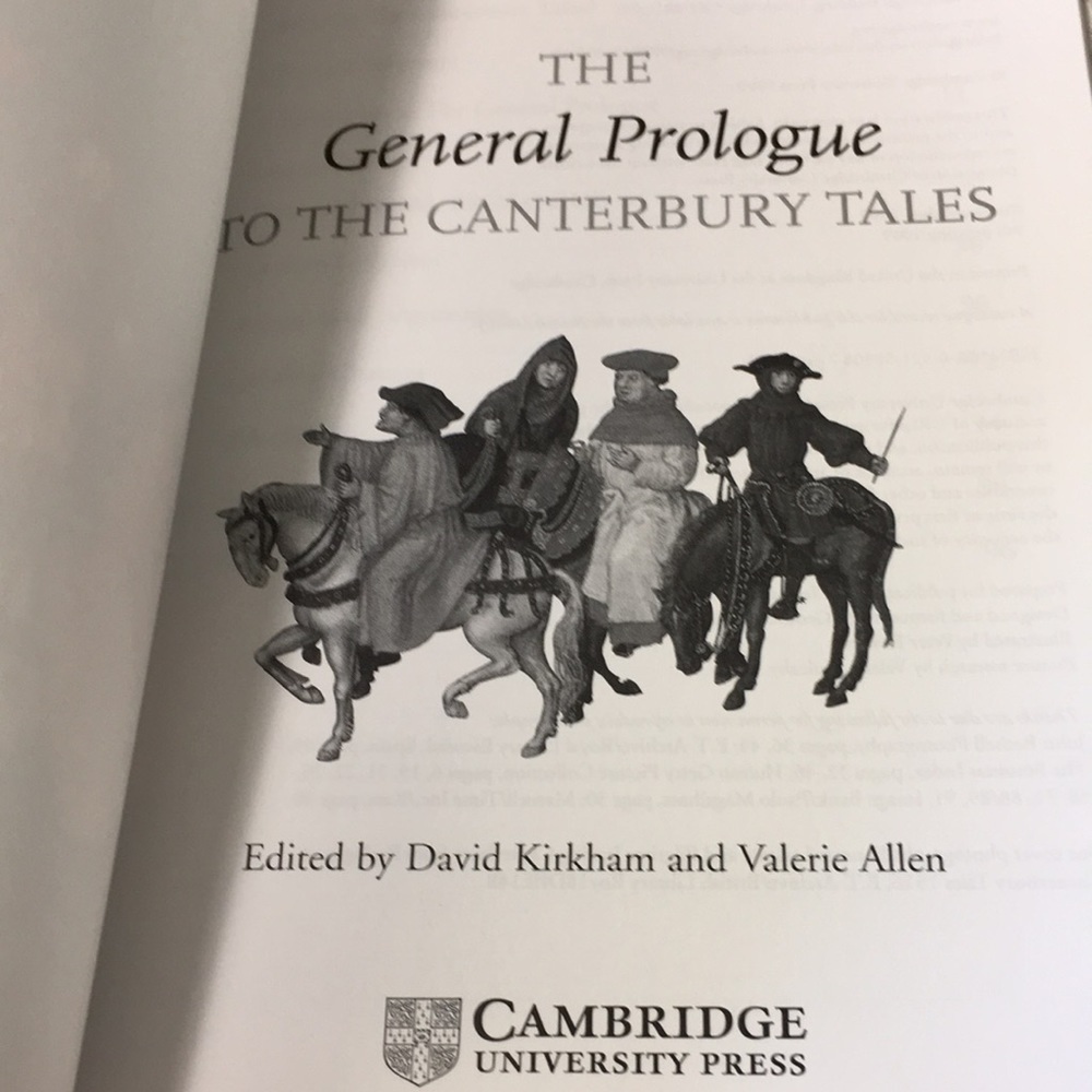 CHAUCER The General Prologue to the Canterbury Tales booklet - Picture 3 of 5